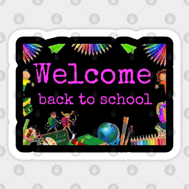 Welcome Back To School Elementary Teachers Sticker by screamingfool